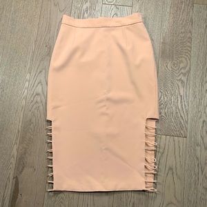 Mexx Blush Cut-out Skirt midi length
